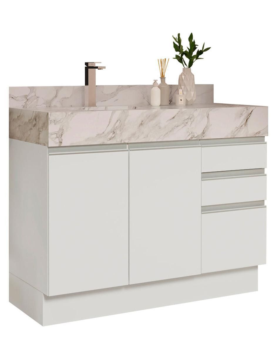Mueble para baño de melamina armable 3