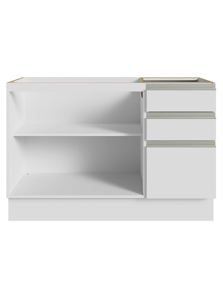Mueble para baño de melamina armable 4