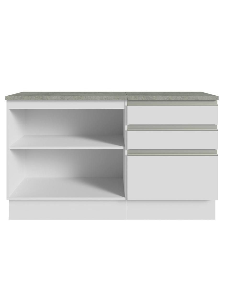 Mueble para baño de melamina armable 4