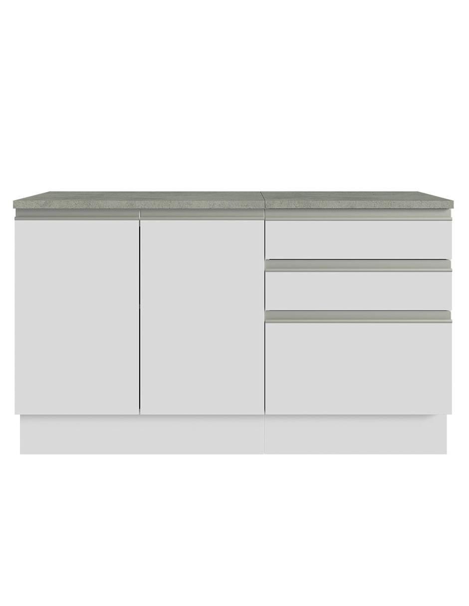 Mueble para baño de melamina armable 10