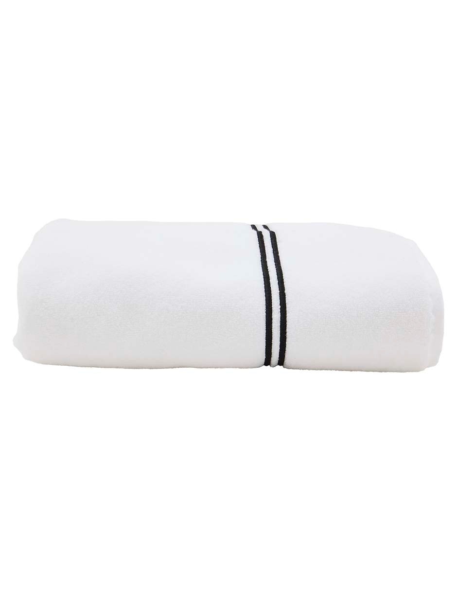 TOALLA DE BAÑO LUXU, MEDIO BAÑO, NEGRO