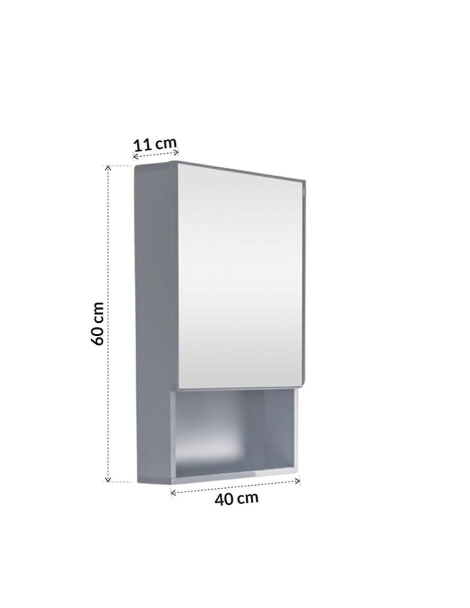 Mueble para baño armable Atlantic plástico 9