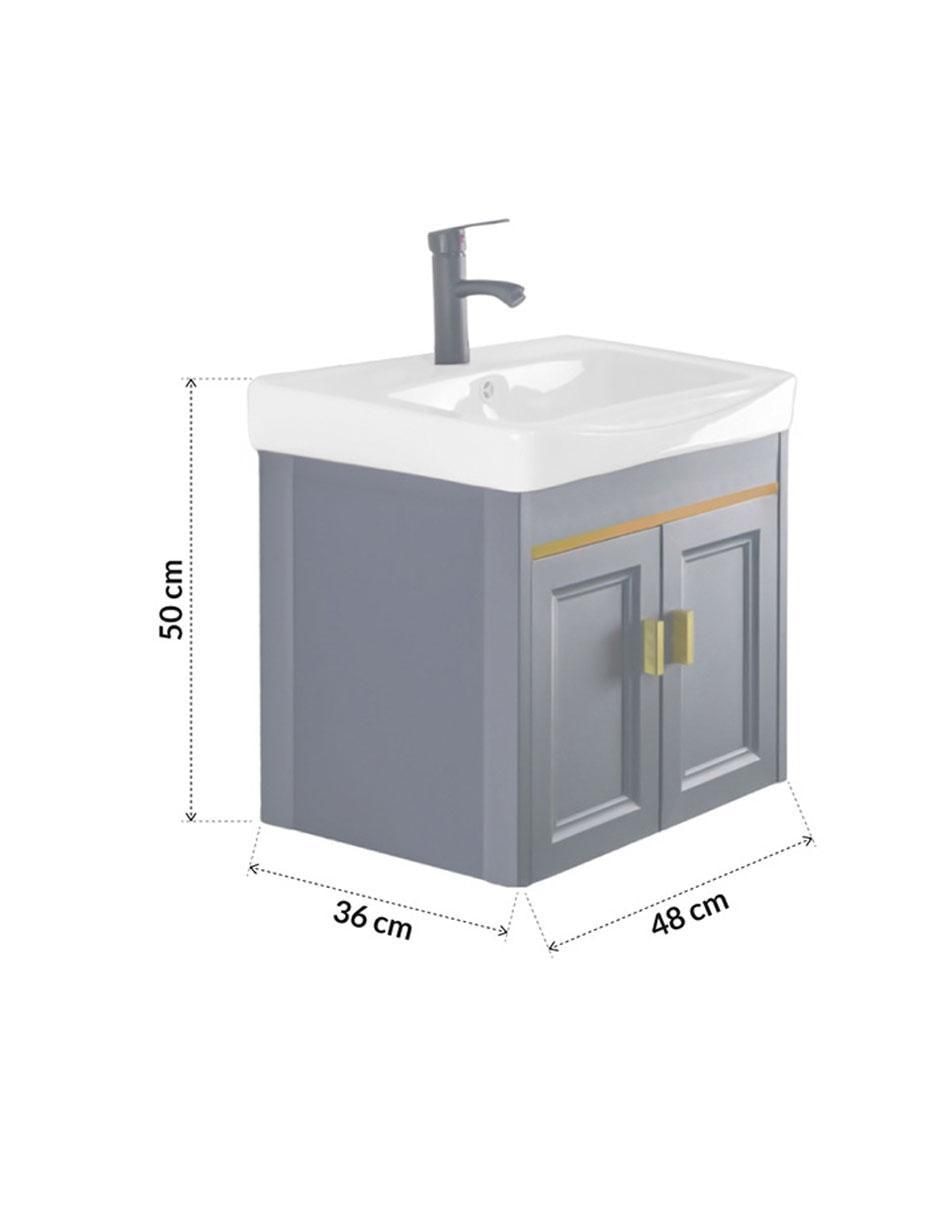 Mueble para baño armable Atlantic plástico 10