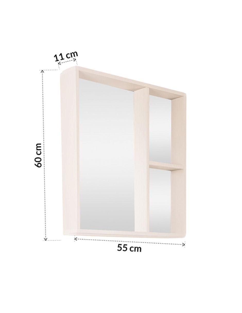 Mueble para baño Nevada de plástico armable 9