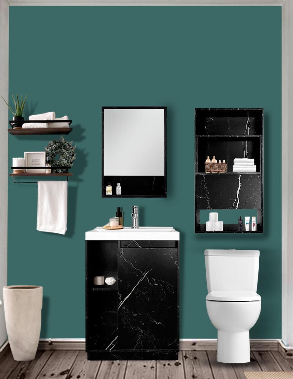 Mueble para baño armable Dublín melamina 3