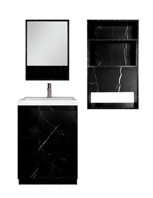Mueble para baño Dublín de melamina armable Mueble para baño Dublín de melamina armable
