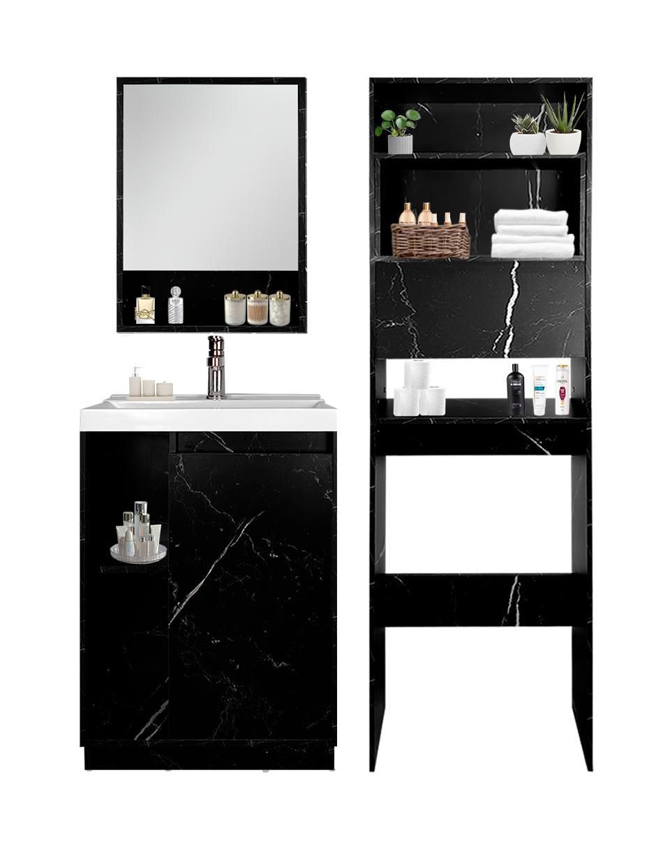 Mueble para baño armable Barcelona melamina 2