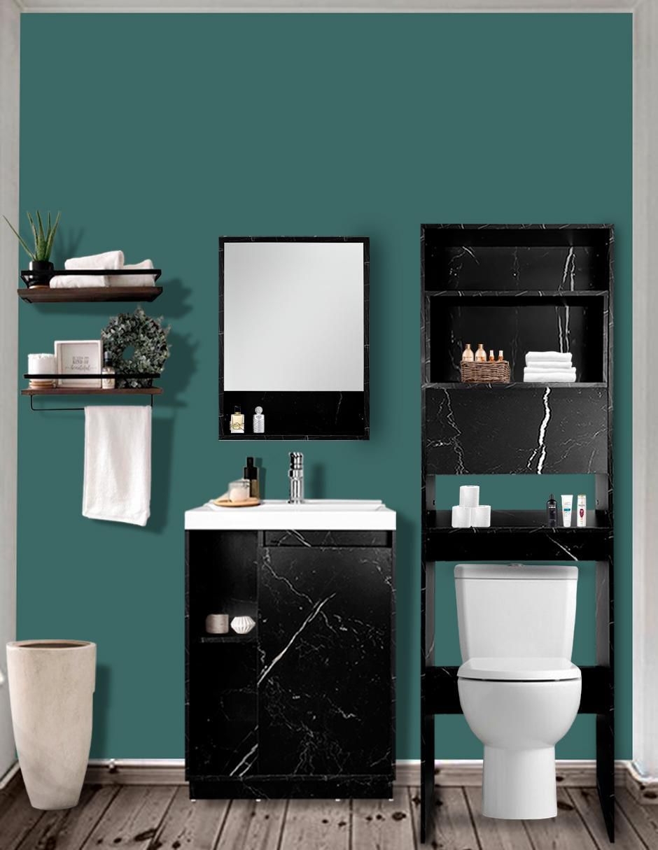 Mueble para baño armable Barcelona melamina 3