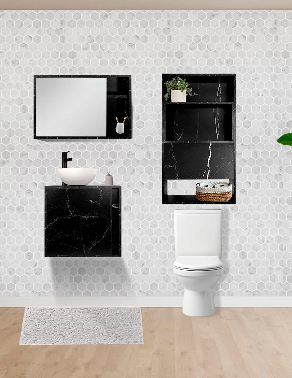 Mueble para baño armable Chicago MDF 4