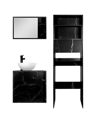 Mueble para baño Cali de melamina armable