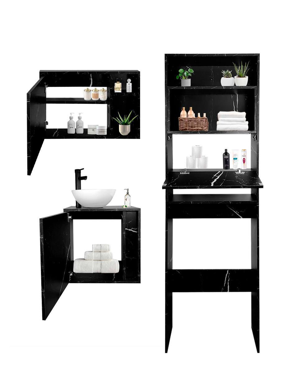 Mueble para baño armable Cali melamina 3