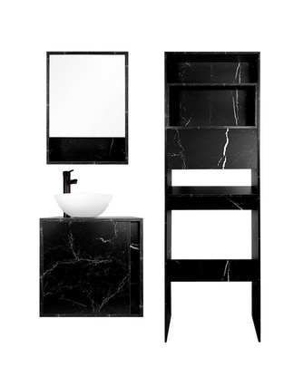 Mueble para baño Merida de melamina armable Mueble para baño Merida de melamina armable