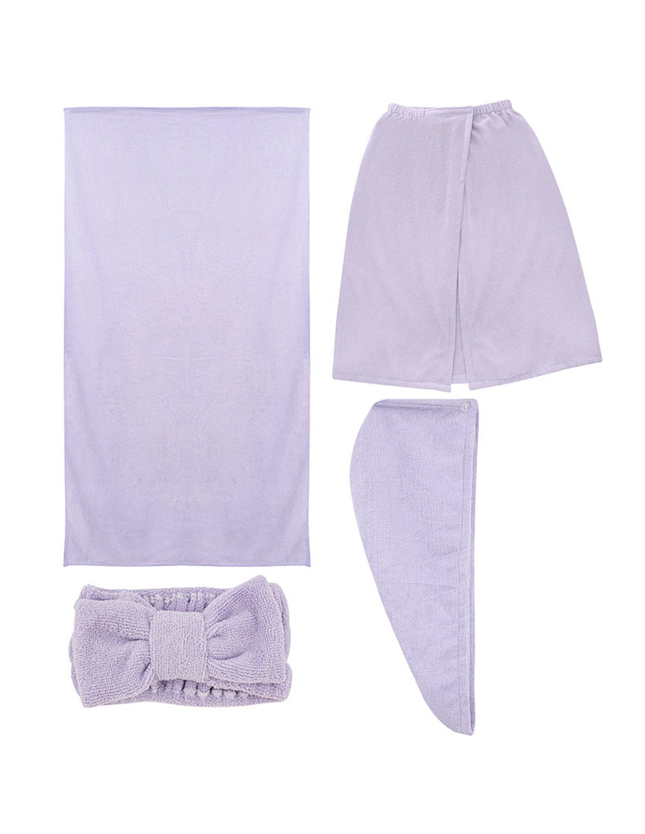 Set de toallas de poliéster 1