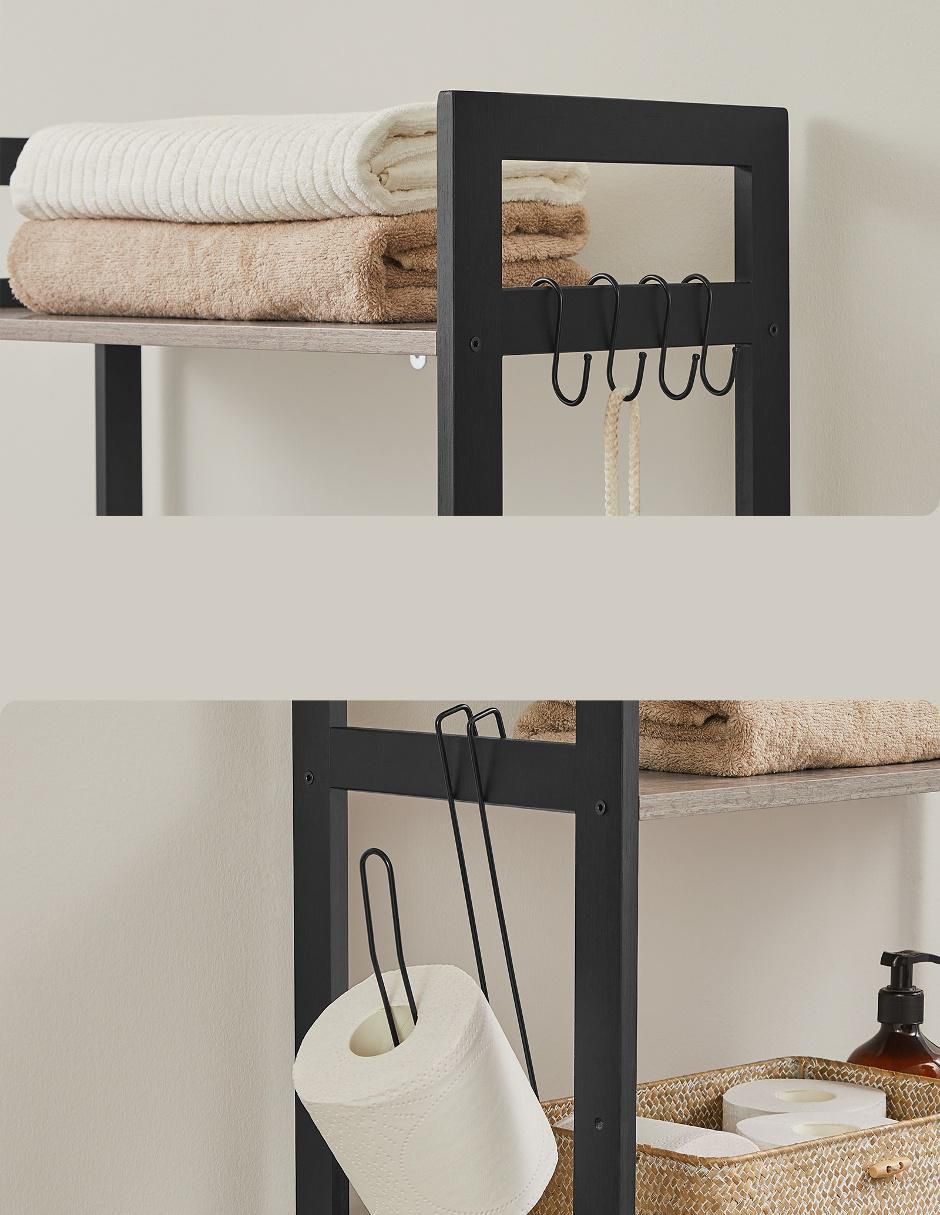 Estante de bambú Bambou MBTS012W01 Estante de bambú Bambou MBTS012W01