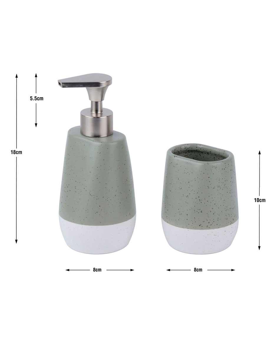 Juego de accesorios para baño 2 piezas 7