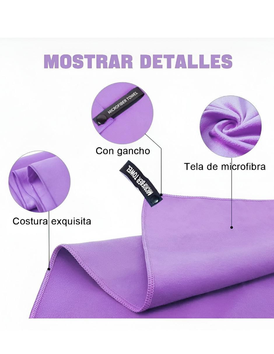 Set de toallas de microfibra 2