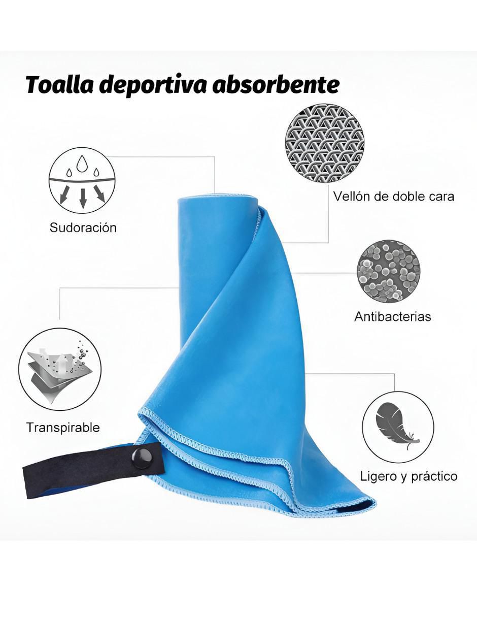 Set de toallas de microfibra 3