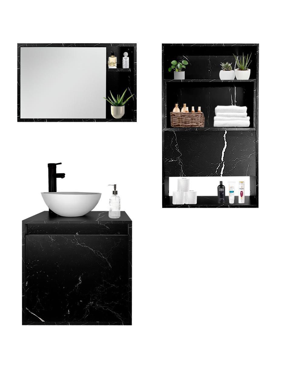 Mueble para baño armable Marruecos melamina 4