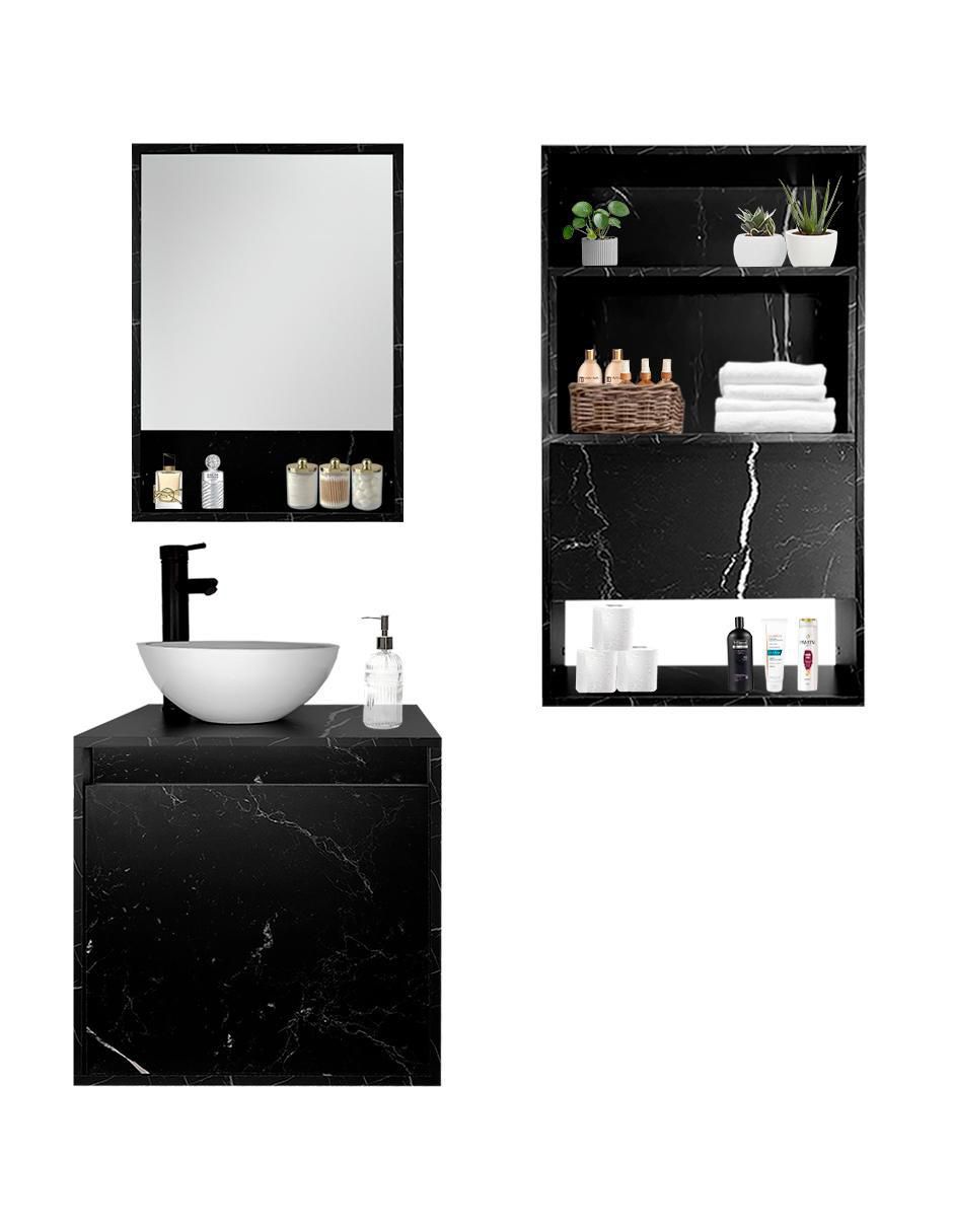 Mueble para baño armable Kampala melamina 4