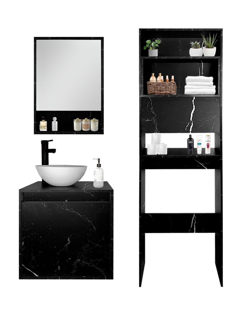 Mueble para baño armable Casablanca melamina 4