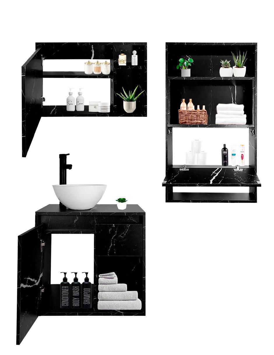 Mueble para baño armable Seul melamina 3