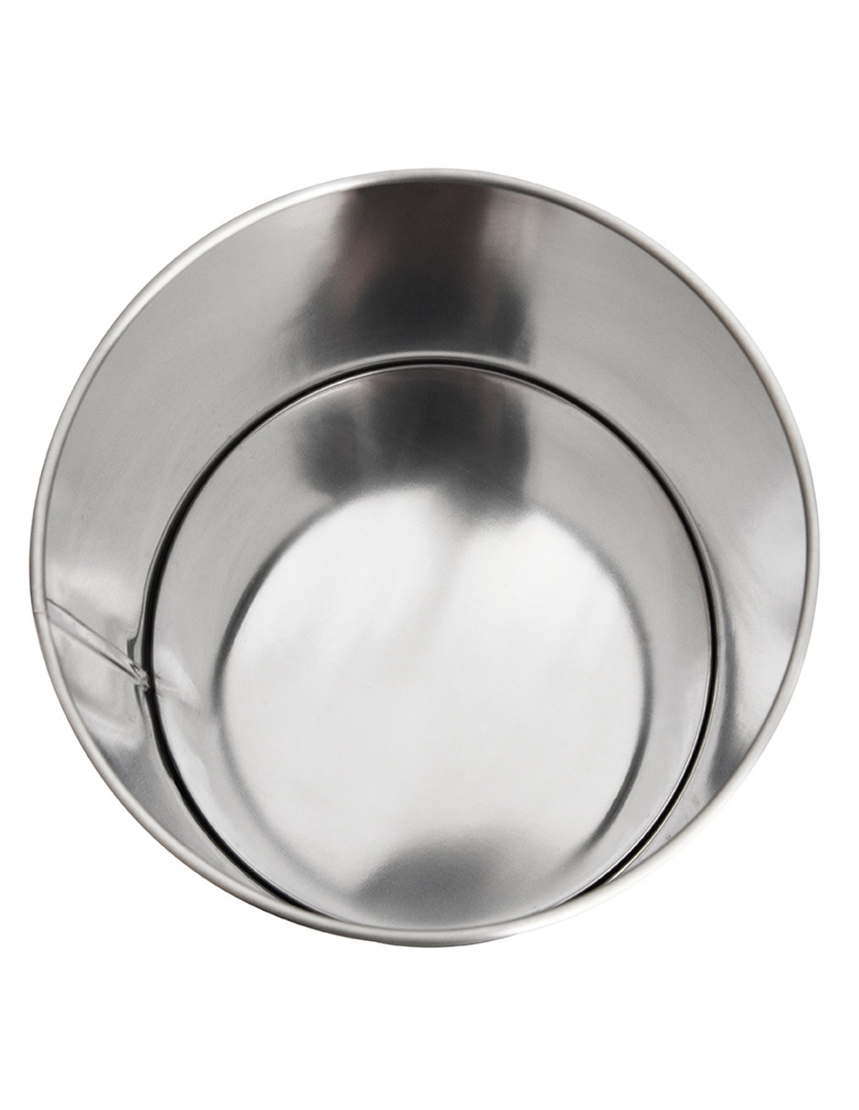 Bote de basura Quality de acero inoxidable 2