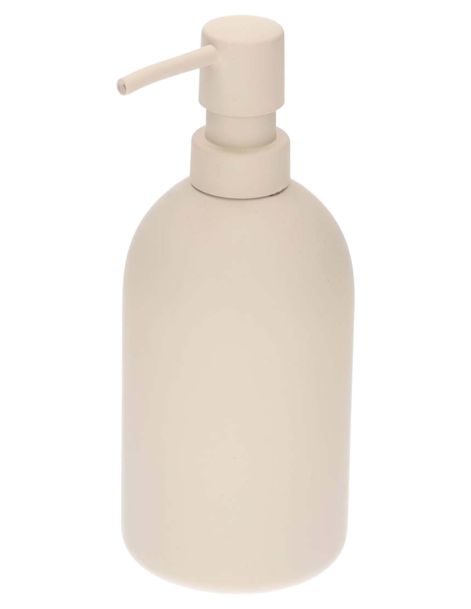 DOSIFICADOR JABÓN RUBBE, 480 ML, BEIGE