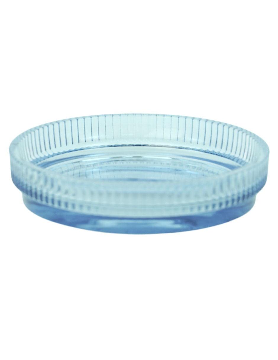 Jabonera Ribbed de vidrio