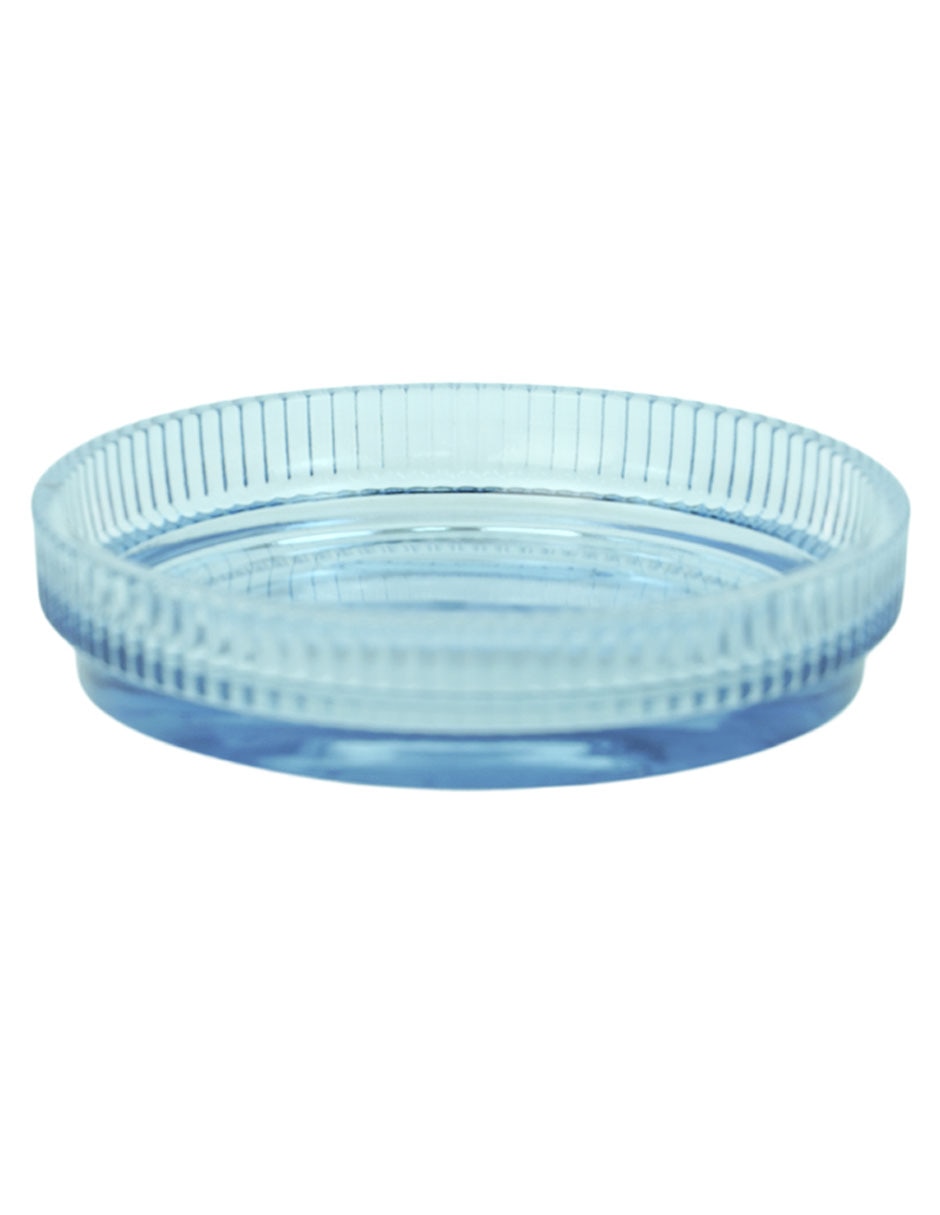 Jabonera Ribbed de vidrio