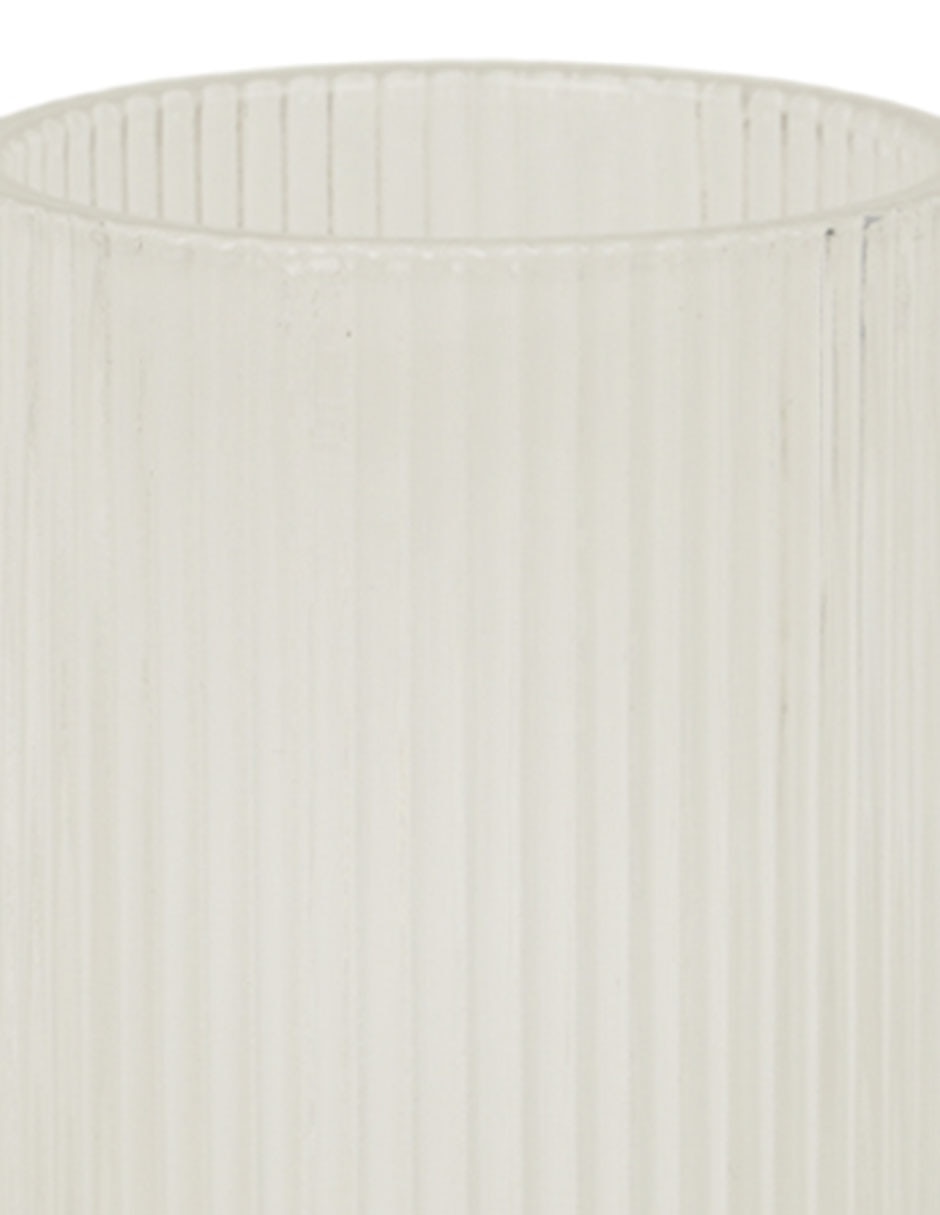 Vaso de baño Haus Ribbed de vidrio