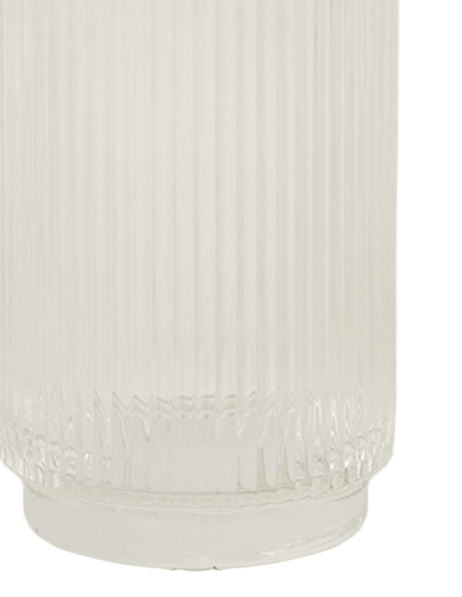 Vaso de baño Haus Ribbed de vidrio