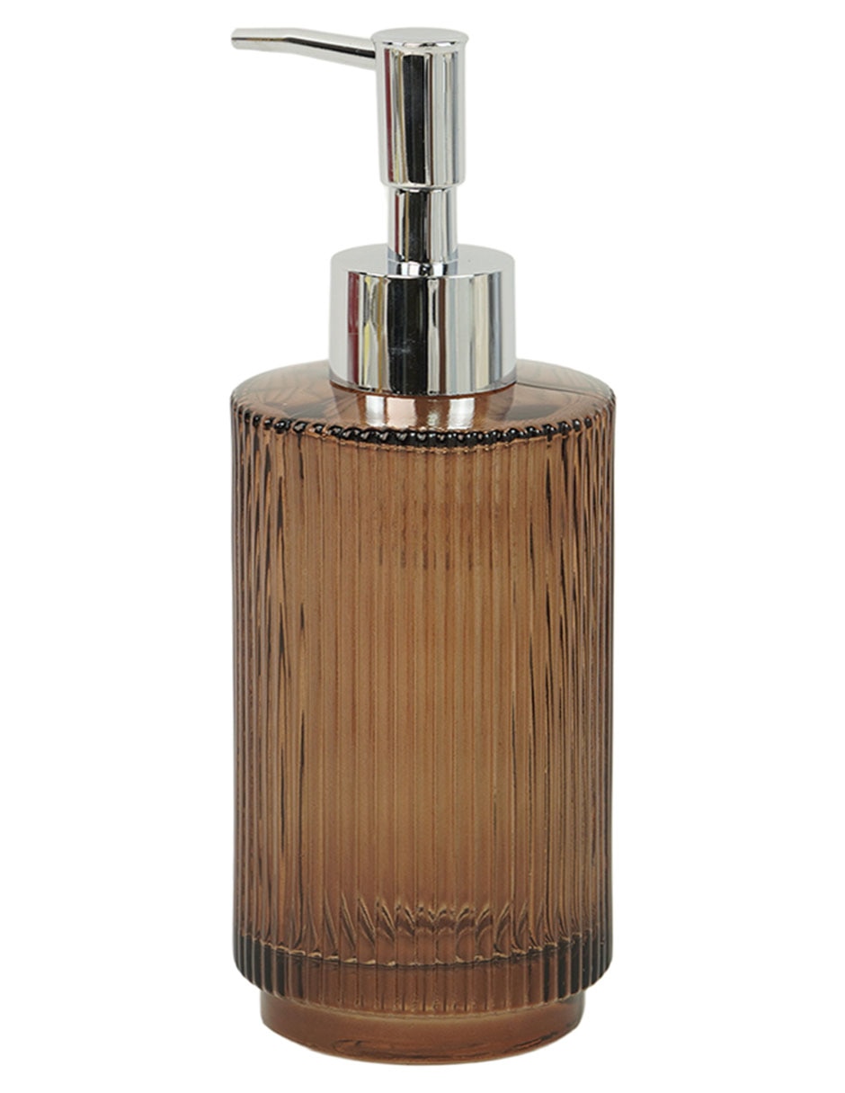 Dosificador jabón Ribbed de vidrio 5