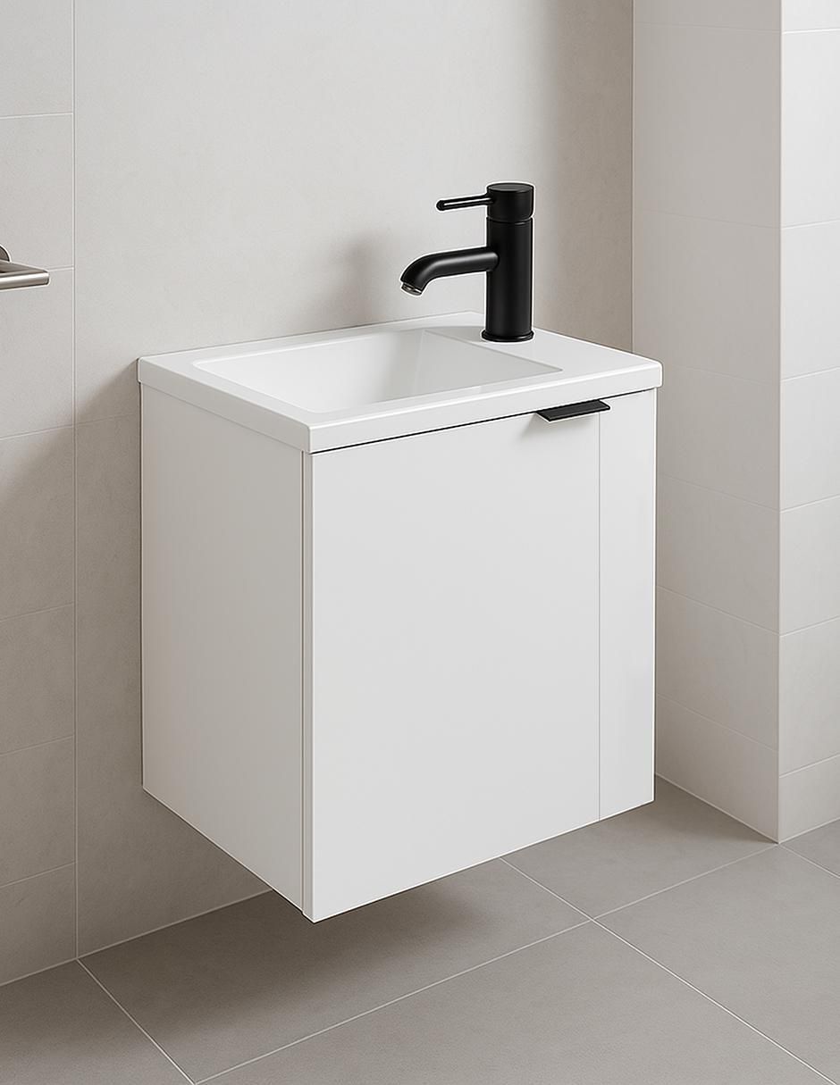 Mueble armable para baño con lavabo Bamba MDF 6