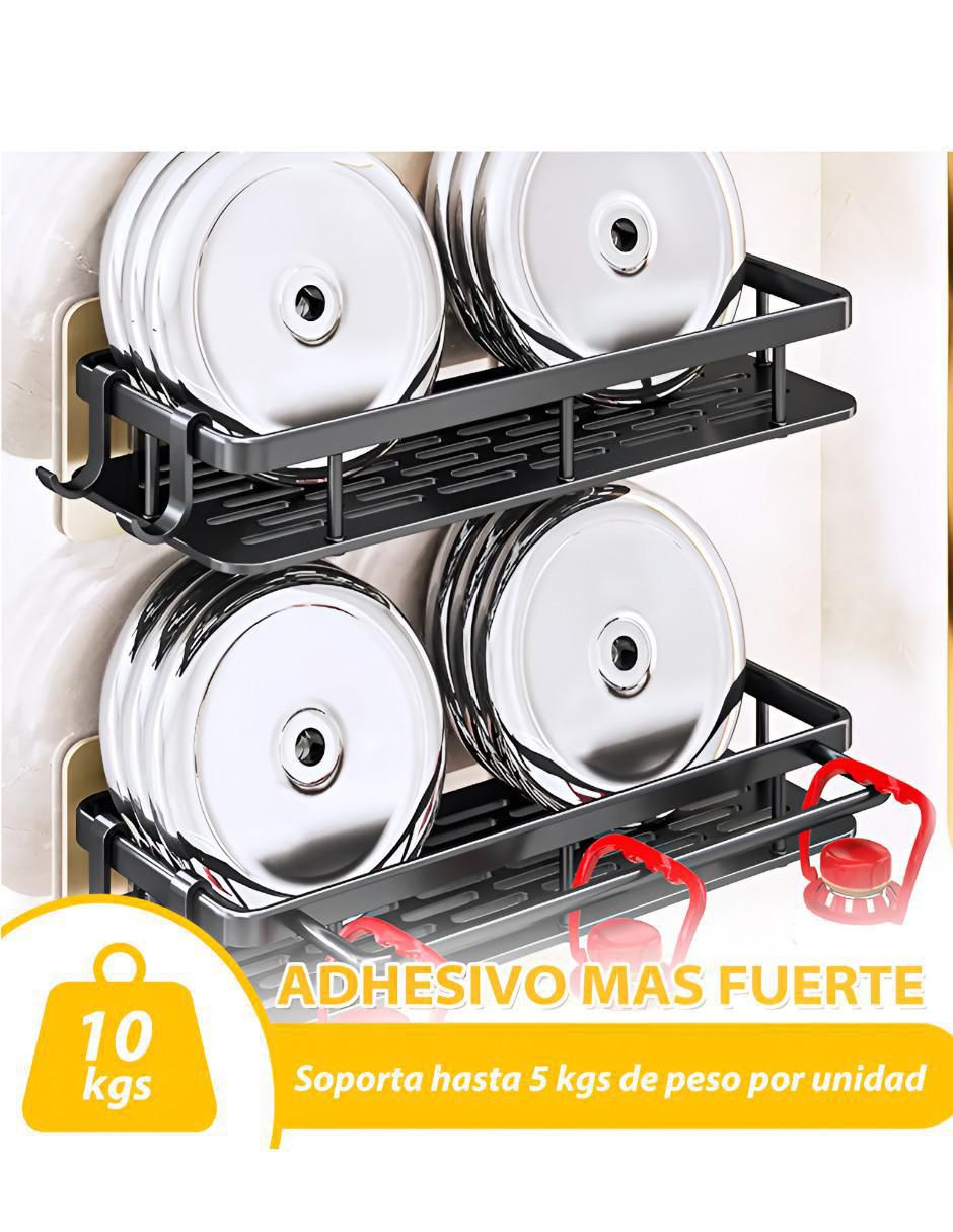 Repisa armable de acero inoxidable