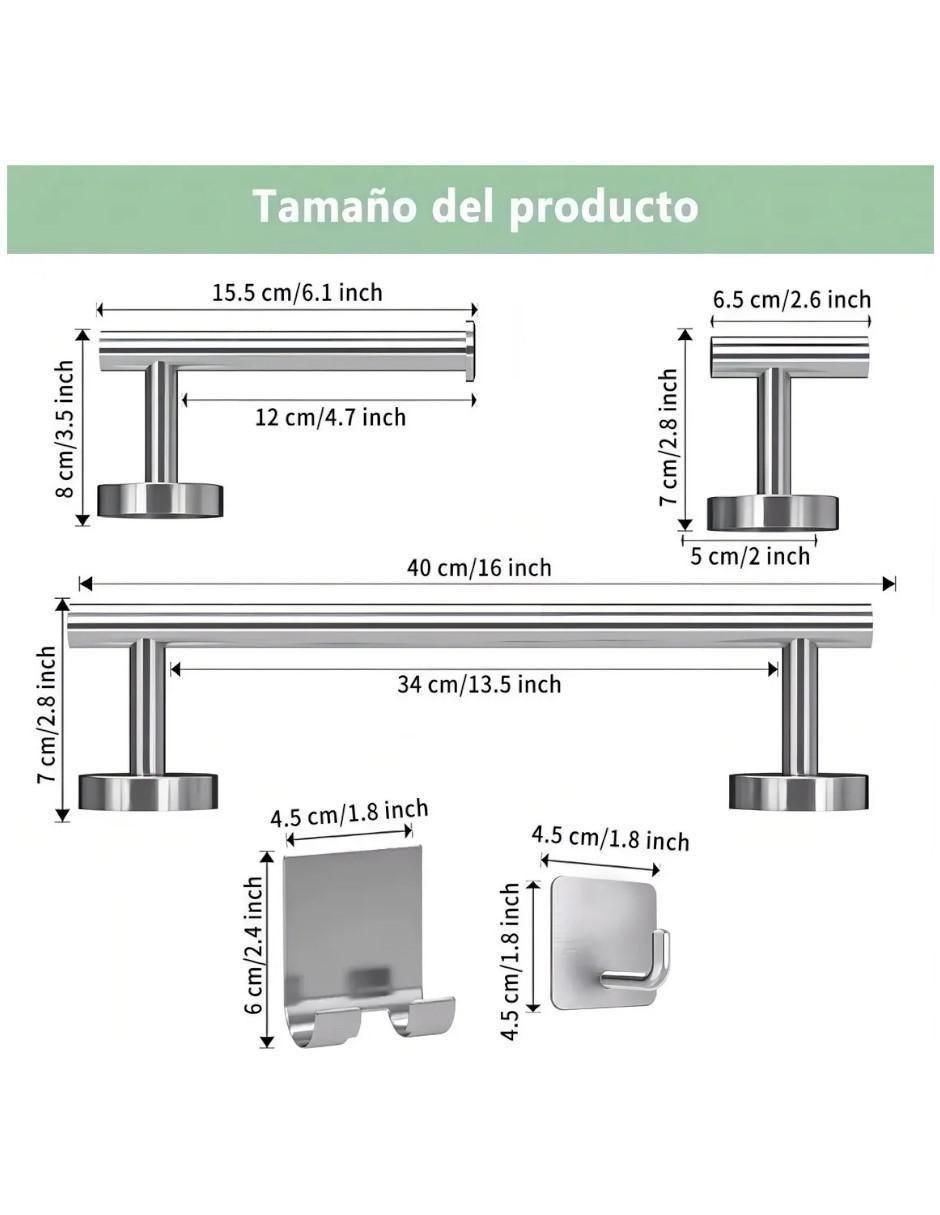 Set accesorios juego de baño 5