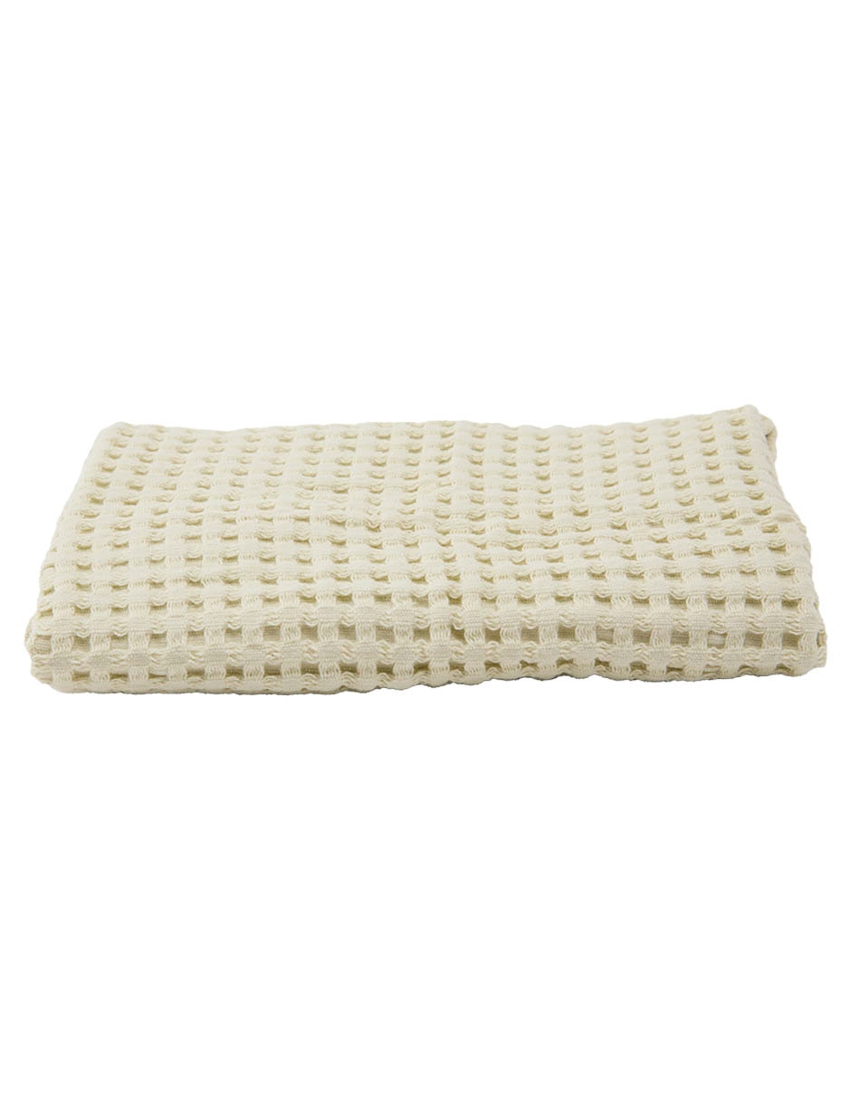 Toalla waffle de algodón