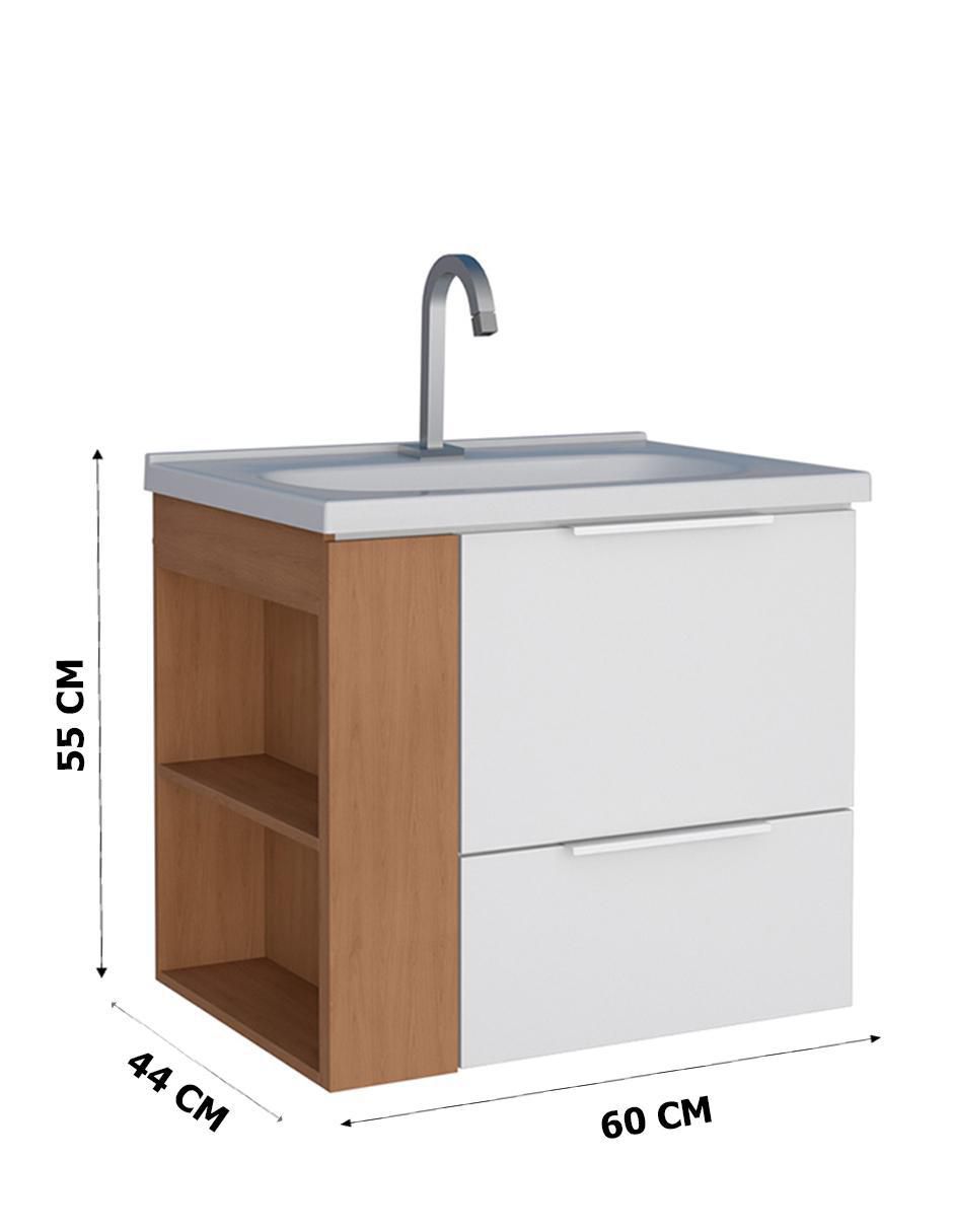 Mueble para baño armable melamina 5
