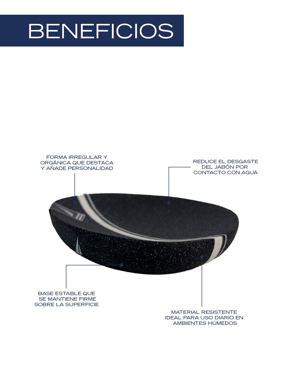 Jabonera Nautica Home de poliresina 5