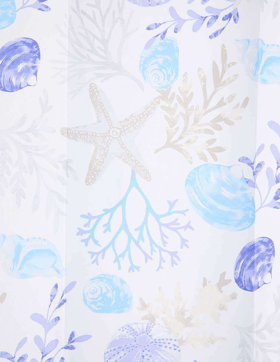 Cortina de baño bluebell & co. coastal