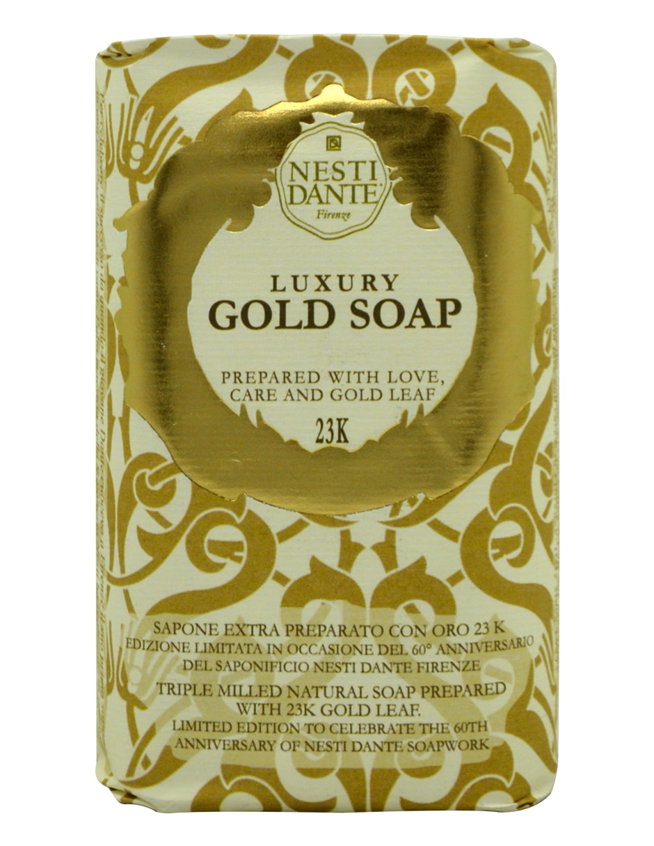 Jabón en barra Gold Soap Luxury