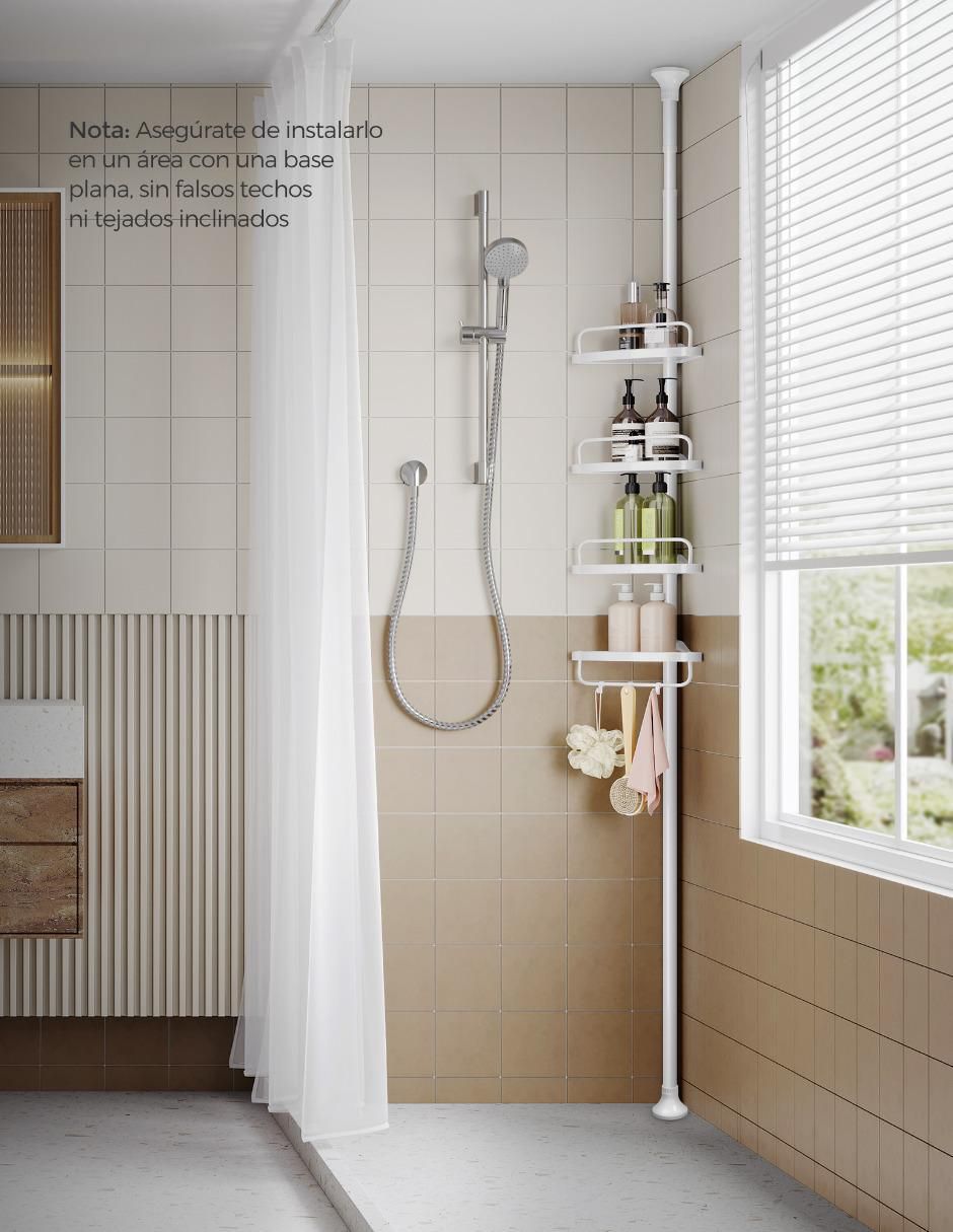 Juego de accesorios para baño Parson Individual 3