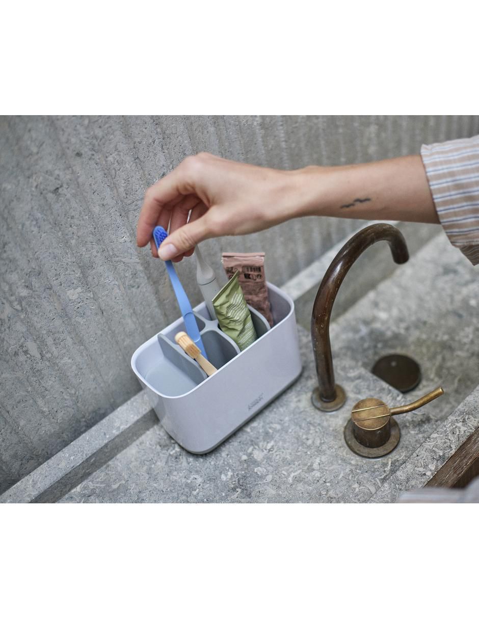 Vaso de baño Joseph Joseph EasyStore Toothbrush Caddy Large