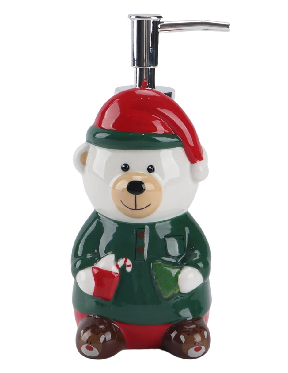 Dosificador de jabón Navideño de cerámica Dosificador de jabón Navideño de cerámica