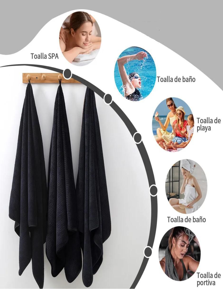 Set de toallas de microfibra 5