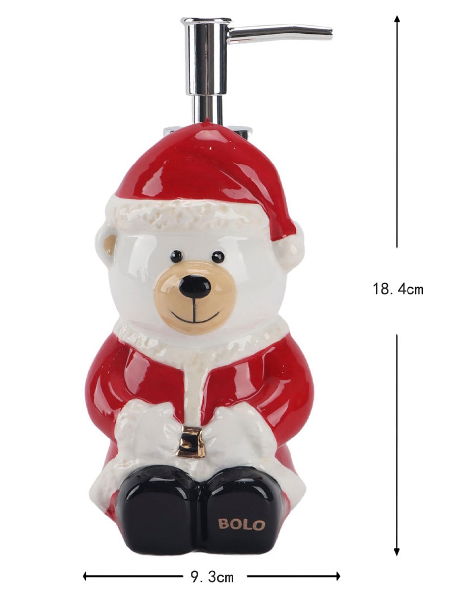 DOSIFICADOR JABÓN SANTA, M , ROJO 7
