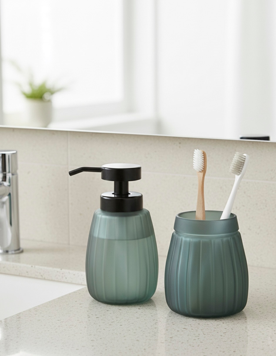 Vaso de baño de vidrio 3