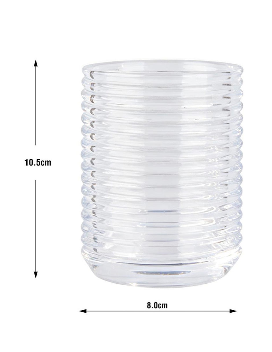Vaso de baño de vidrio 5