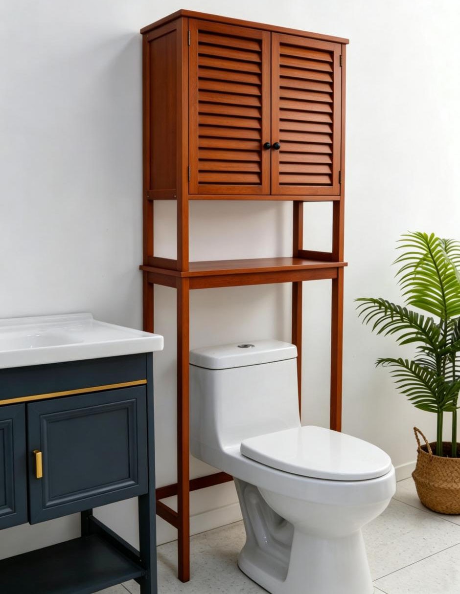 Estante para baño Lina de Bamboo 2