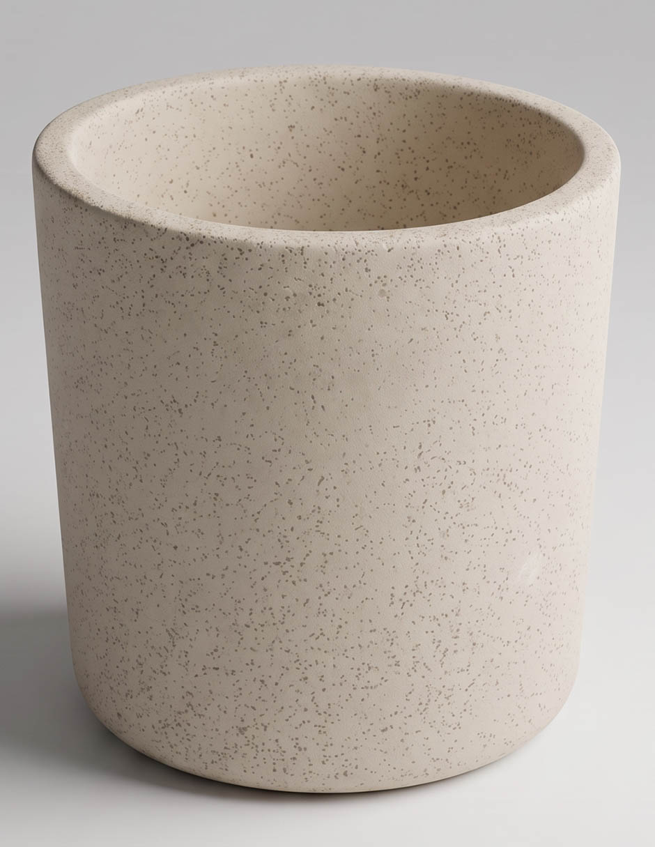 Vaso de baño de cemento 3