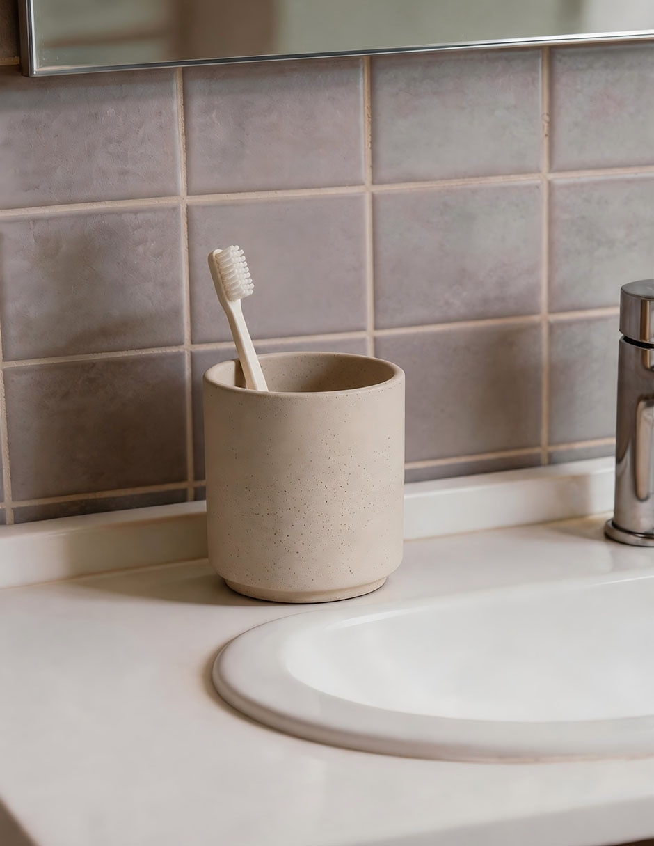 Vaso de baño de cemento 5